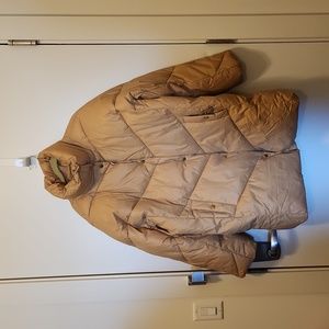 J Crew Signature Puffer Coat, size L